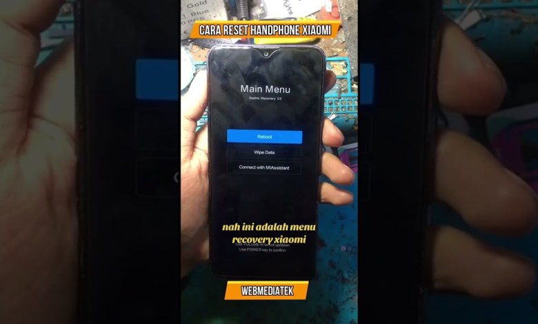 Cara hard reset handphone xiaomi #shortvideo #shorts Cara hard reset handphone xiaomi #shortvideo #shorts
