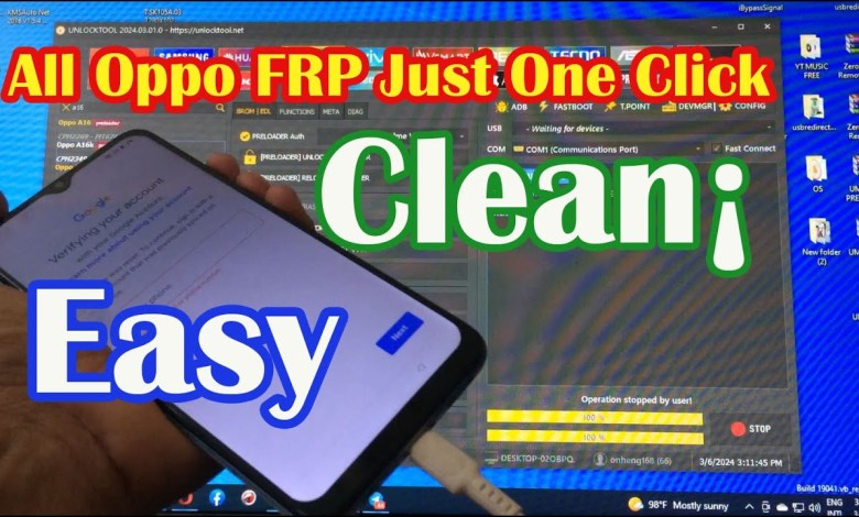 Bypass / Unlock / Reset FRP / Account all Oppo just Bypass / Unlock / Reset FRP / Account all Oppo just