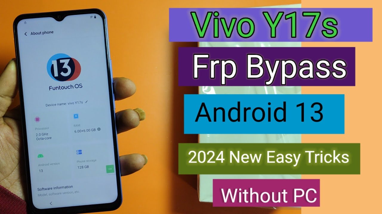 Unlock Google Account On Vivo Y17s Without Pc | Android Unlock Google Account On Vivo Y17s Without Pc | Android