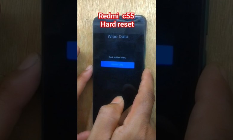 redmi c55 hard reset redmi c55 hard reset