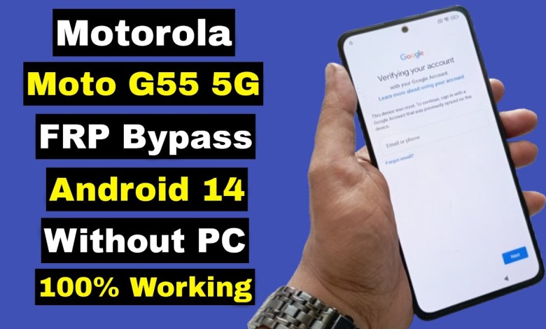 Curious about how to bypass FRP on Motorola Moto G55 running Android 14 without a PC? Curious about how to bypass FRP on Motorola Moto G55 running Android 14 without a PC?