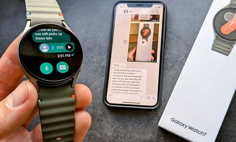 WhatsApp on Samsung Galaxy Watch 7 WhatsApp on Samsung Galaxy Watch 7