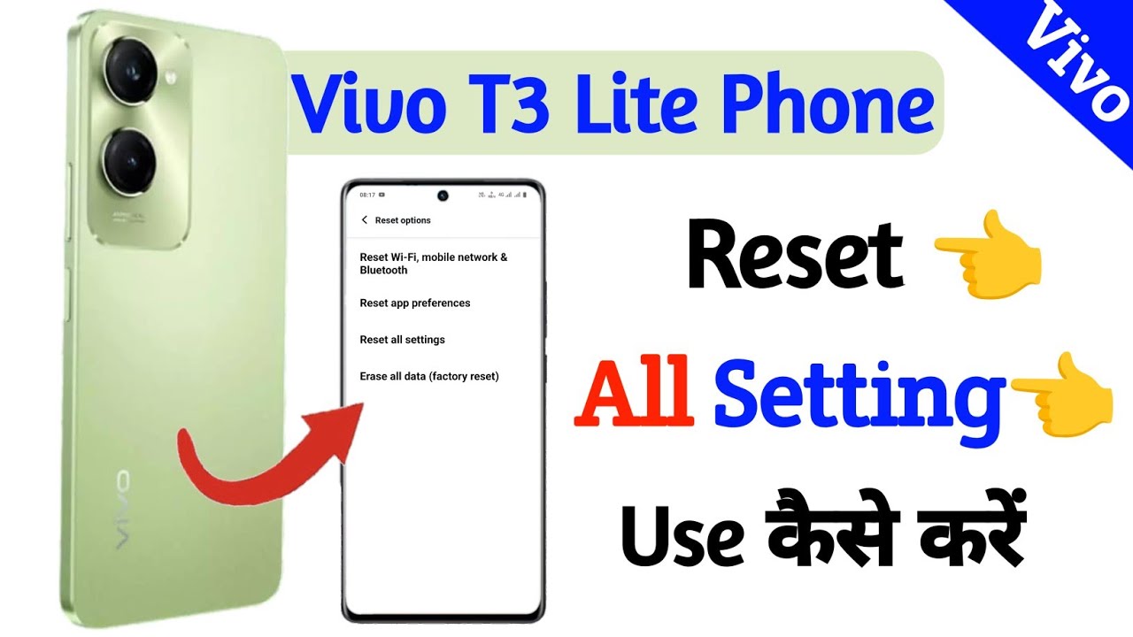 vivo t3 lite use reset all setting | vivo t3 lite reset vivo t3 lite use reset all setting | vivo t3 lite reset