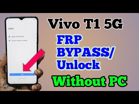 Vivo T1 5G Frp Bypass | Vivo V2141 Frp Unlock Without Vivo T1 5G Frp Bypass | Vivo V2141 Frp Unlock Without