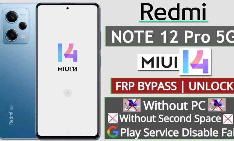 XIAOMI NOTE 12 Pro hyperOS – Bypass Google Account XIAOMI NOTE 12 Pro hyperOS – Bypass Google Account