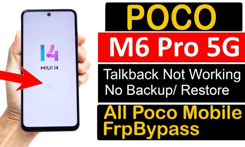 Unlocking Secrets: The Poco M6 Pro 5G FRP Bypass Solution for All Redmi Poco Models! Unlocking Secrets: The Poco M6 Pro 5G FRP Bypass Solution for All Redmi Poco Models!