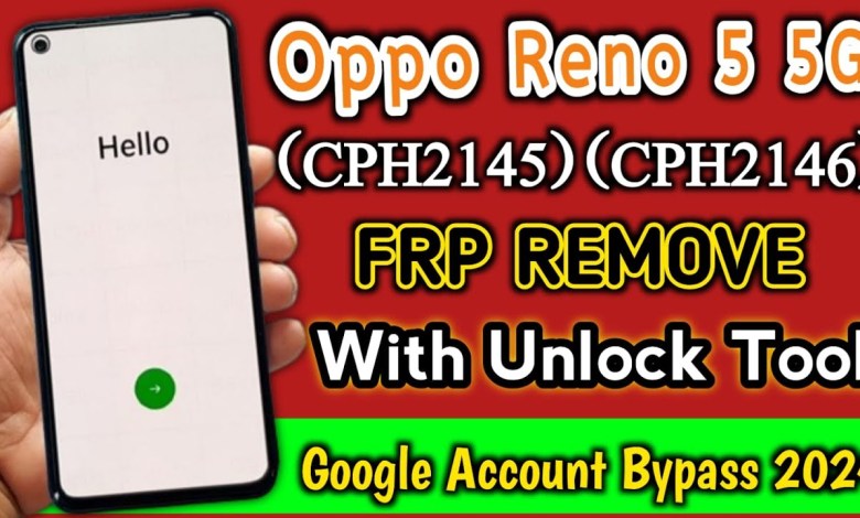 Oppo Reno 5 5G (CPH2145) (CPH2146) FRP Bypass with Oppo Reno 5 5G (CPH2145) (CPH2146) FRP Bypass with