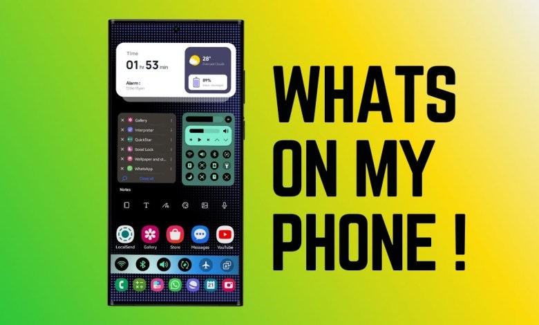 Whats on My Phone ! Simple & Useful Set up I am Whats on My Phone ! Simple & Useful Set up I am