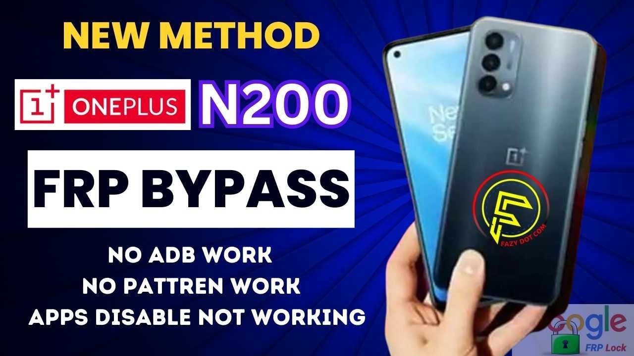 New Method OnePlus Nord N200 Frp bypass | Android 12 | New Method OnePlus Nord N200 Frp bypass | Android 12 |