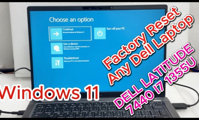 Factory Reset Any Dell Laptop Windows 11 | Factory Factory Reset Any Dell Laptop Windows 11 | Factory