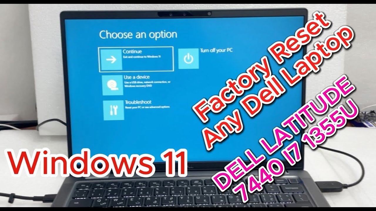 Factory Reset Any Dell Laptop Windows 11 | Factory Factory Reset Any Dell Laptop Windows 11 | Factory