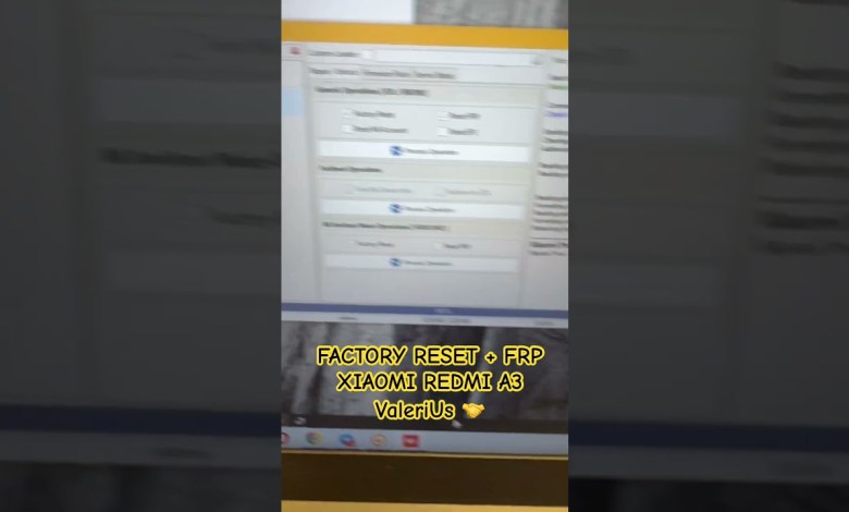Сброс до заводских настроек Xiaomi Redmi A3 / FACTORY Сброс до заводских настроек Xiaomi Redmi A3 / FACTORY