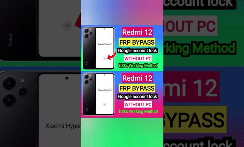 Redmi 12 frp bypass #redmi12 #redminote11pro5g #redmi12 Redmi 12 frp bypass #redmi12 #redminote11pro5g #redmi12