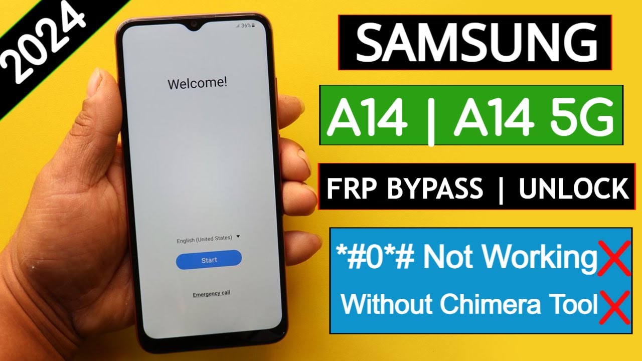 Samsung A14/A14 5G Frp Bypass 2024 | *#0*# Code Not Samsung A14/A14 5G Frp Bypass 2024 | *#0*# Code Not
