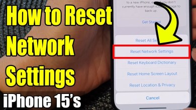 iPhone 15/15 Pro Max: How to Reset Network Settings iPhone 15/15 Pro Max: How to Reset Network Settings