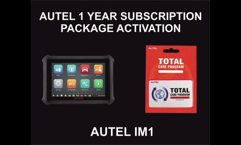 Autel 1 year Activation, For Autel IM1 Autel 1 year Activation, For Autel IM1