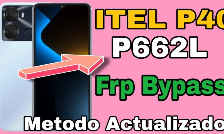 Itel P40 FRP Bypass Android 12 | ITEL (P662l Eliminar Itel P40 FRP Bypass Android 12 | ITEL (P662l Eliminar