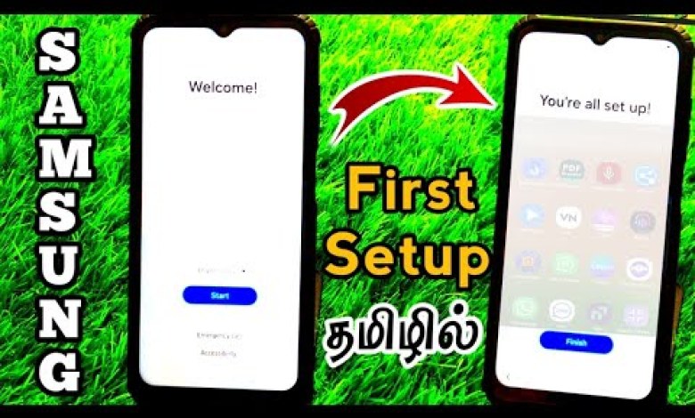 How To Setup Samsung Devices Tamil | Sumsung F14 How To Setup Samsung Devices Tamil | Sumsung F14