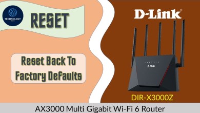 D-Link DIR X3000Z AX3000 WiFi 6 router : How to reset D-Link DIR X3000Z AX3000 WiFi 6 router : How to reset