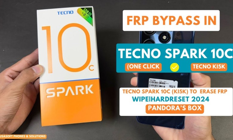 FRP BYPASS|REMOVE IN TECNO SPARK 10C|TECNO KI5K FRP BYPASS|REMOVE IN TECNO SPARK 10C|TECNO KI5K