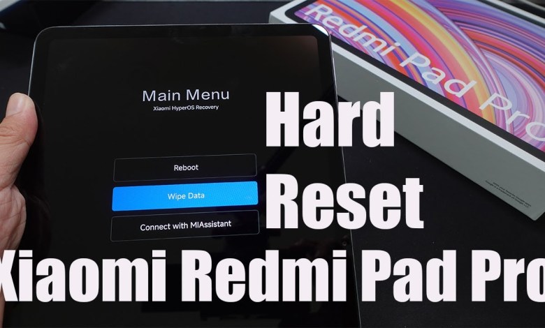 How To Hard Reset Xiaomi Redmi Pad Pro How To Hard Reset Xiaomi Redmi Pad Pro