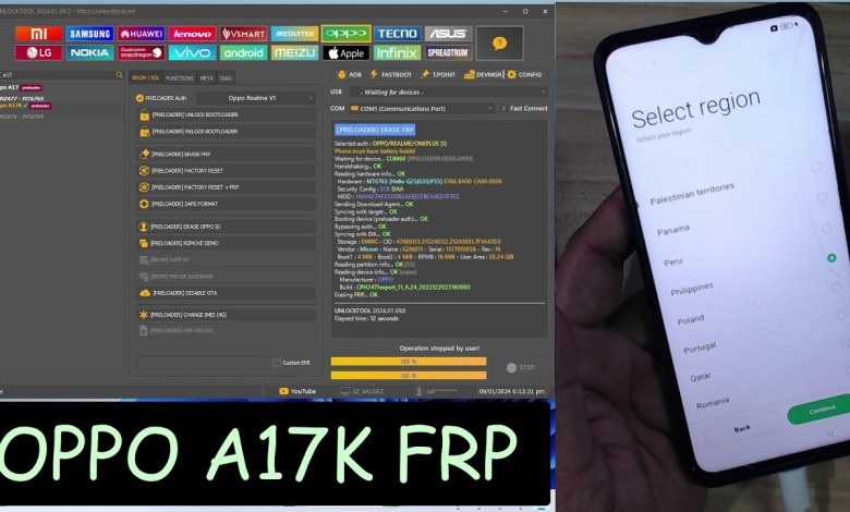 OPPO A17K CPH2471 PASS & FRP REMOVE BY UNLOCKTOOL OPPO A17K CPH2471 PASS & FRP REMOVE BY UNLOCKTOOL