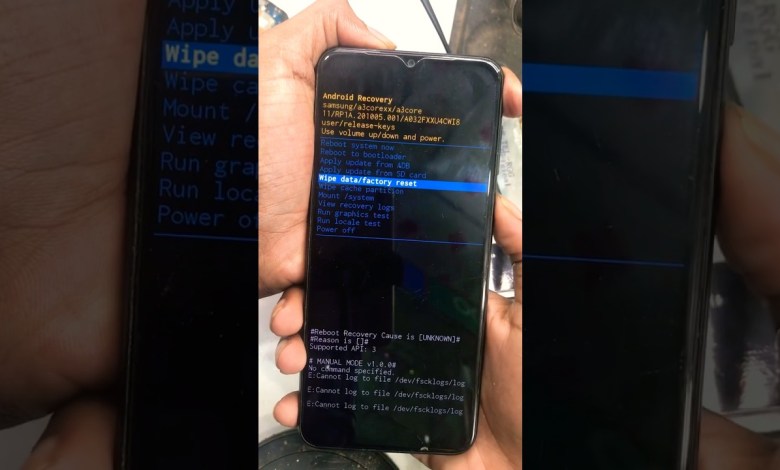 Curious about how to hard reset your SAMSUNG A03 core? Curious about how to hard reset your SAMSUNG A03 core?