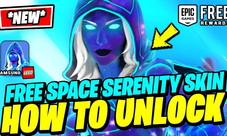 How to UNLOCK Space-Touched SERENITY Skin set FOR How to UNLOCK Space-Touched SERENITY Skin set FOR
