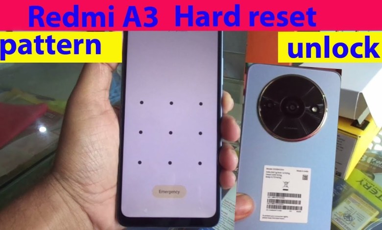 Redmi A3 Pattern lock remove and hard reset 2024. Redmi A3 Pattern lock remove and hard reset 2024.