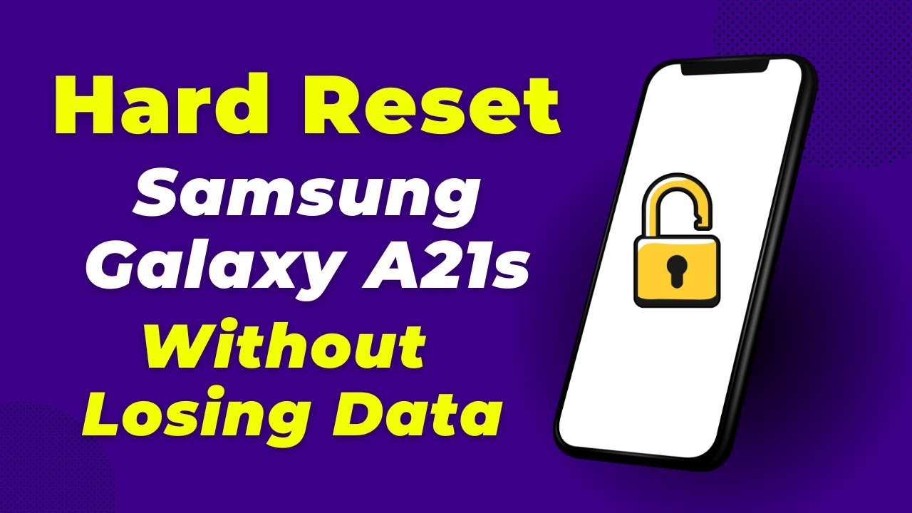 How To Hard Reset Samsung Galaxy A21s (Quick & Easy) How To Hard Reset Samsung Galaxy A21s (Quick & Easy)