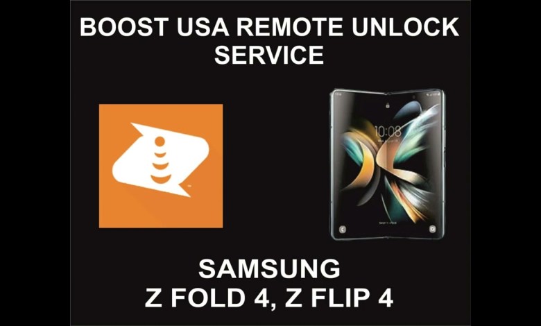 Boost USA Remote Unlock Service, Samsung Fold 4, Flip 4 Boost USA Remote Unlock Service, Samsung Fold 4, Flip 4