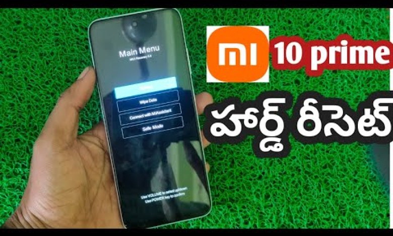 Mi 10 Prime Hard Reset Telugu || Redmi 10 Prime Factory Mi 10 Prime Hard Reset Telugu || Redmi 10 Prime Factory