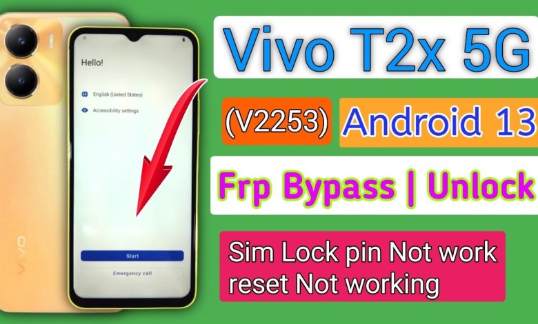 Vivo T2x 5G Frp Bypass without PC || Android 13 | Reset Vivo T2x 5G Frp Bypass without PC || Android 13 | Reset