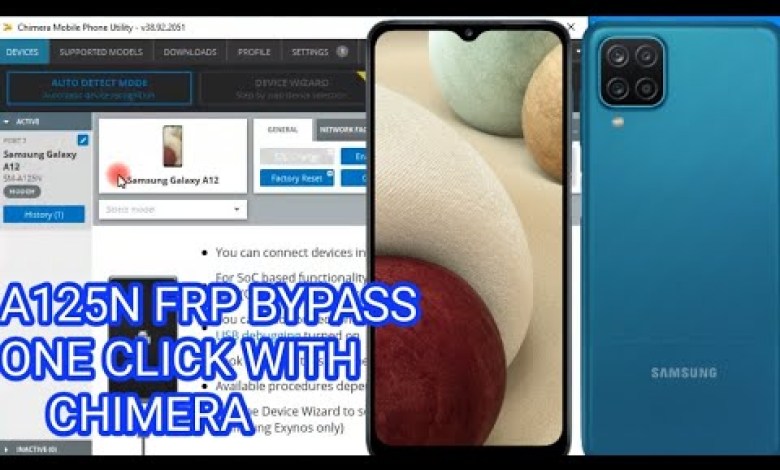 A125N FRP BYPASS ONE CLICK WITH CHIMERA A125N FRP BYPASS ONE CLICK WITH CHIMERA
