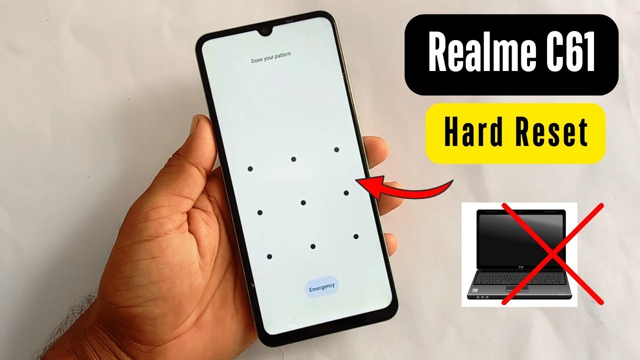 Realme C61 Hard Reset Without Pc | Realme C61 Pattern Realme C61 Hard Reset Without Pc | Realme C61 Pattern