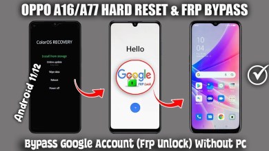 OPPO A16 / A77 Hard Reset – FRP Bypass Google Account OPPO A16 / A77 Hard Reset – FRP Bypass Google Account