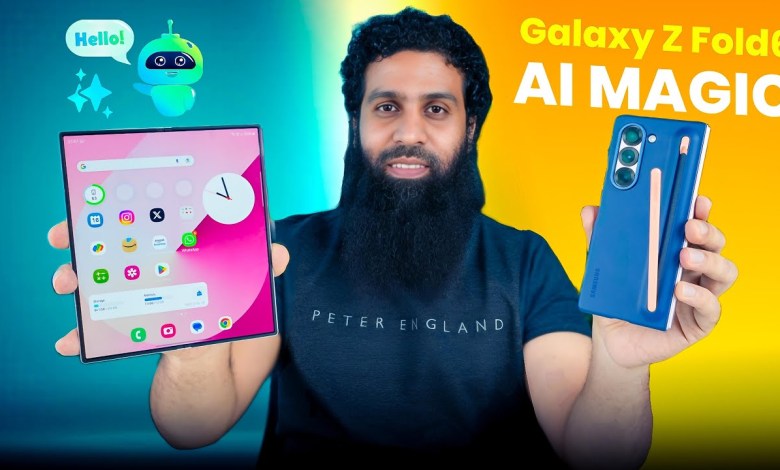 Samsung Galaxy Z Fold6 Unboxing | The Best Samsung Galaxy Z Fold6 Unboxing | The Best