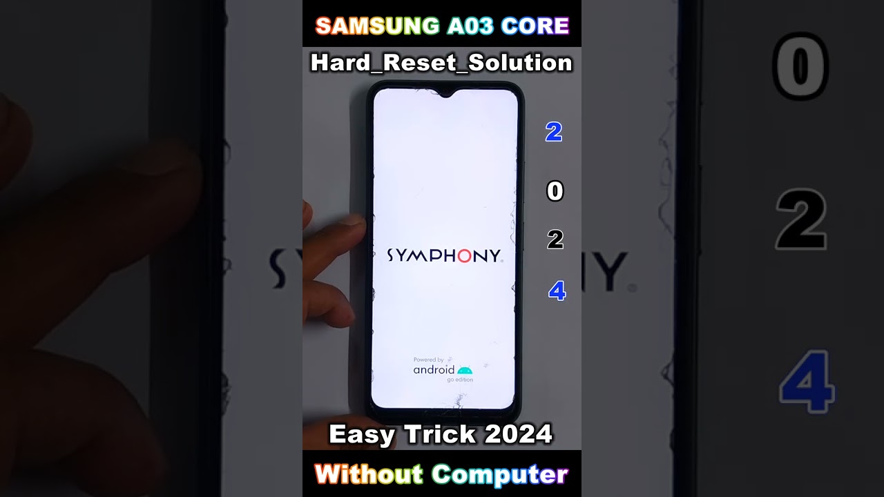 Forgot Screen Lock? Symphony I96 Hard Reset Forgot Screen Lock? Symphony I96 Hard Reset
