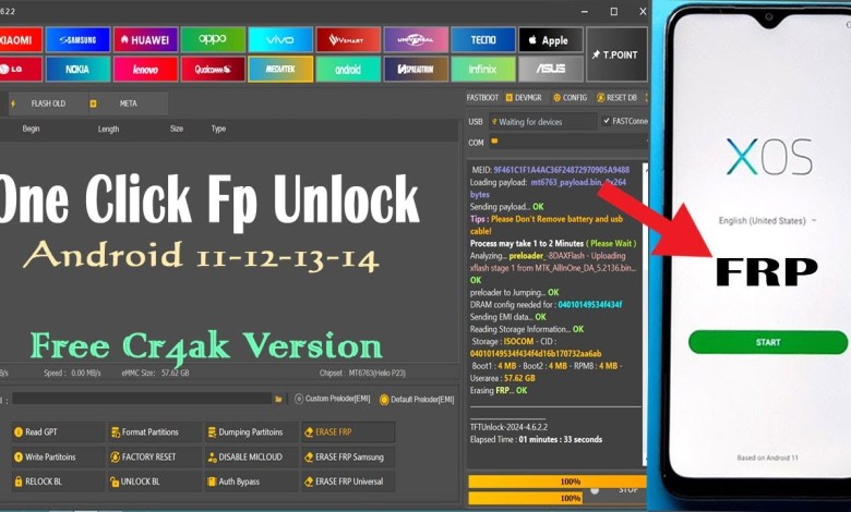 One Click FRP Bypass New Tool 2024 – Android One Click FRP Bypass New Tool 2024 – Android