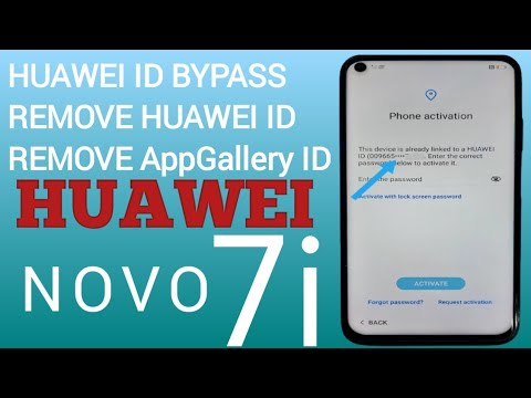 Remove Huawei ID Nova 7i | Huawei Nova 7i Frp Bypass/ Remove Huawei ID Nova 7i | Huawei Nova 7i Frp Bypass/