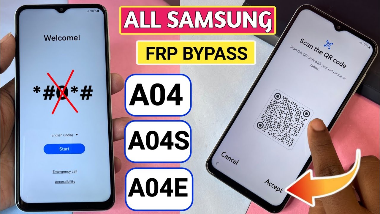 Unlock Samsung A04/A04s/A04e FRP in 2024 with Android 13-14: The Ultimate Guide Unlock Samsung A04/A04s/A04e FRP in 2024 with Android 13-14: The Ultimate Guide