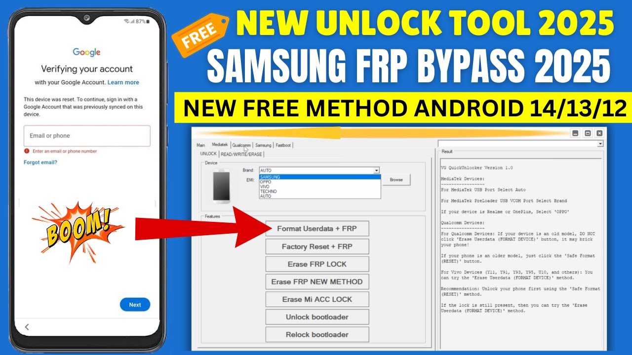 Uncover the Future: The Ultimate Samsung FRP Bypass and Unlock Tool for 2025 Uncover the Future: The Ultimate Samsung FRP Bypass and Unlock Tool for 2025