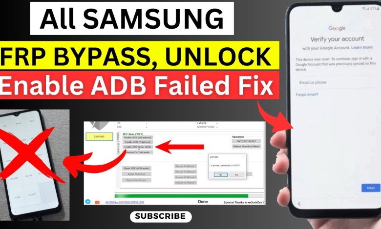 All Samsung FRP Bypass 2023 | Finally-Enable ADB All Samsung FRP Bypass 2023 | Finally-Enable ADB