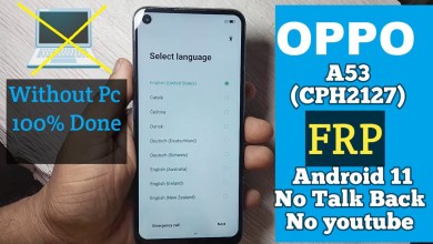 OPPO A53 (CPH2127) FRP Bypass Android 11/12 Without Pc OPPO A53 (CPH2127) FRP Bypass Android 11/12 Without Pc
