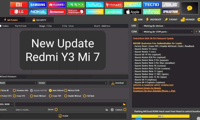 Unlock Tool New Update / Redmi Y7, Mi 7, Mi 9tPro, K20 Unlock Tool New Update / Redmi Y7, Mi 7, Mi 9tPro, K20