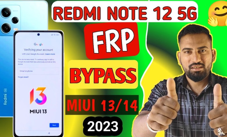 Redmi Note 12 5G Frp Bypass | Redmi Note 12 5G Frp Redmi Note 12 5G Frp Bypass | Redmi Note 12 5G Frp