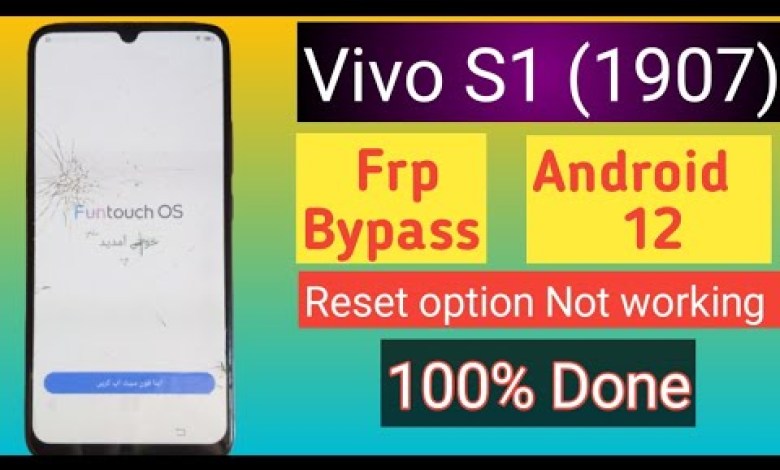 Vivo S1 (1907) FRP Bypass||Remove Google account vivo Vivo S1 (1907) FRP Bypass||Remove Google account vivo