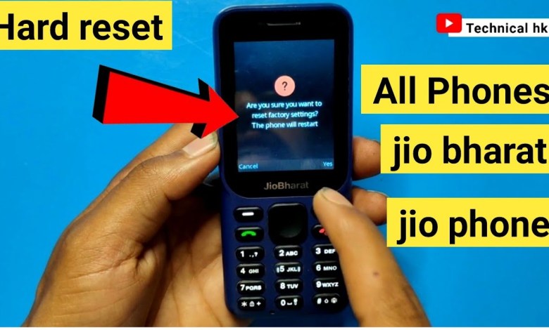 How to Hard Reset Jio Bharat V2 Phone? jio How to Hard Reset Jio Bharat V2 Phone? jio