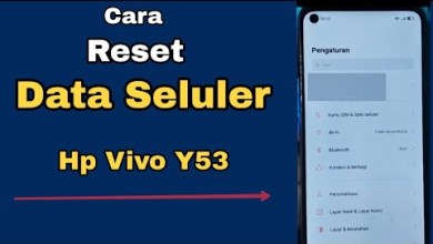 CARA RESET DATA SELULER HP VIVO Y53 CARA RESET DATA SELULER HP VIVO Y53
