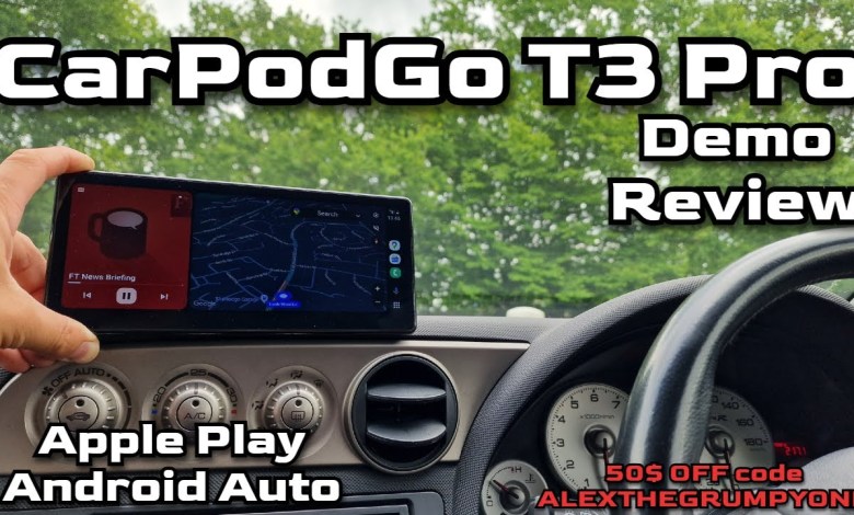 CARPODGO T3 Pro demo and review. Best car Android CARPODGO T3 Pro demo and review. Best car Android
